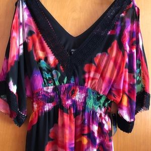 Bisou bisou multi colored dress